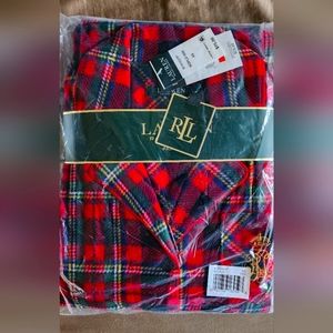 NWT Ralph Lauren XS plaid Pijamas Set $35